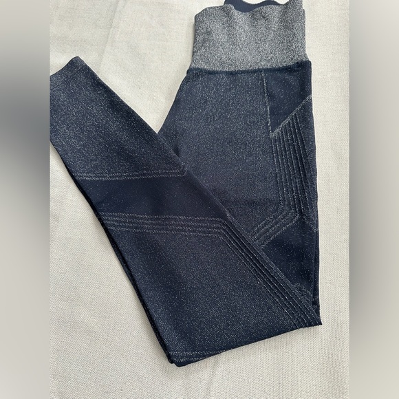 Athleta Twilight Glitter Seamless Leggings - Picture 4 of 8